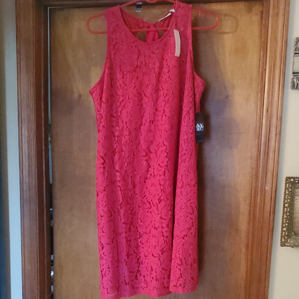 Pink Sheath Midi Dress by NY&Co